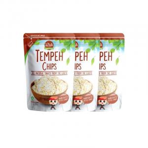 Woh Tempeh Chips Original 50g (3pcs)